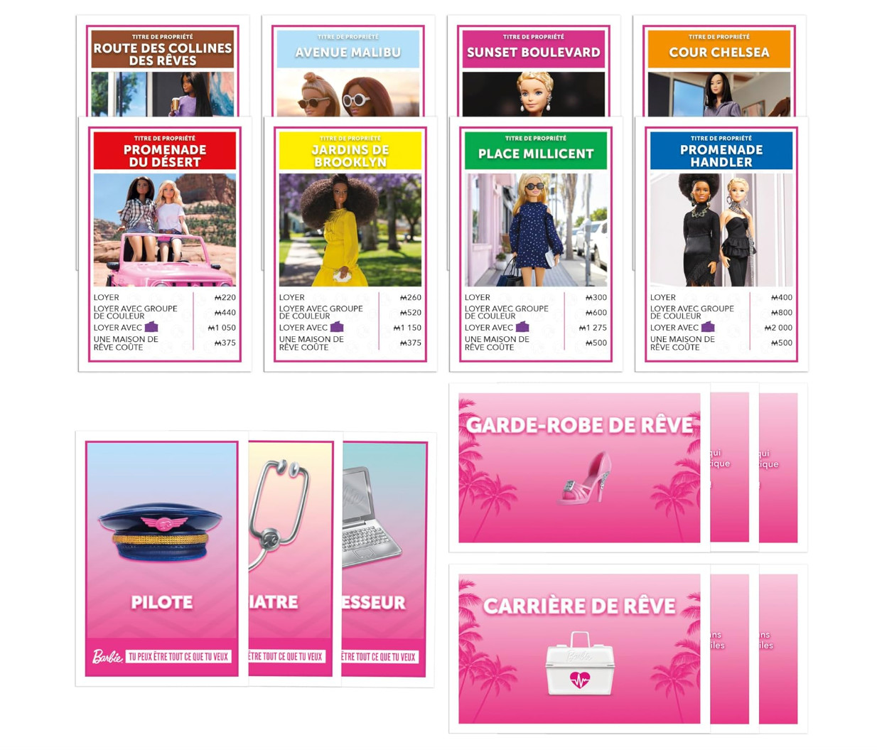 Monopoly Barbie Édition pour animer vos soirées de jeux en famille le week-end