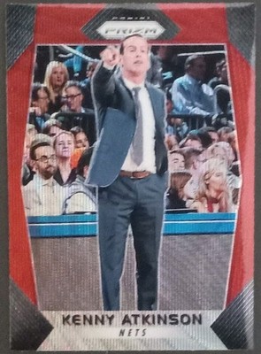 2017-18 Panini Prizm - Kenny Atkinson #160 Ruby Wave Prizm Rookie RC Cavs COTY