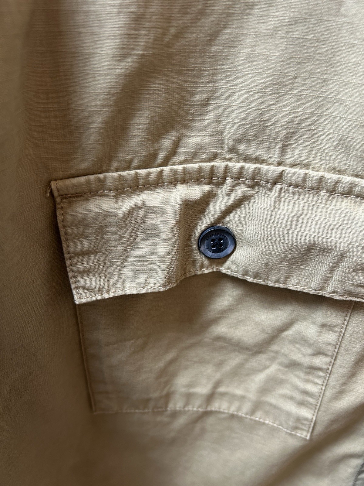 Threadbare Lightweight Shacket Shirt Jacket Khaki… - image 2