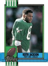 1990 Topps #85a Keith Jackson