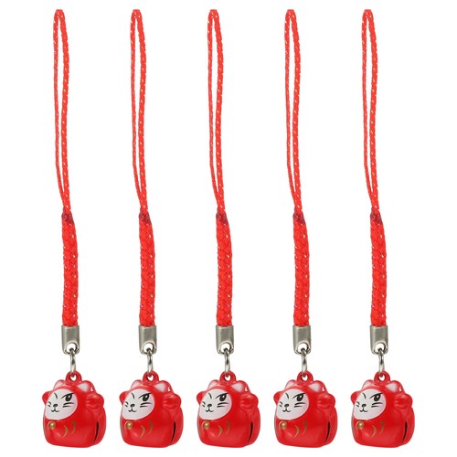 5 Pcs Kupferglockendekoration Telefonkettenanhänger Glockenzauber - 第 6/12 張圖片