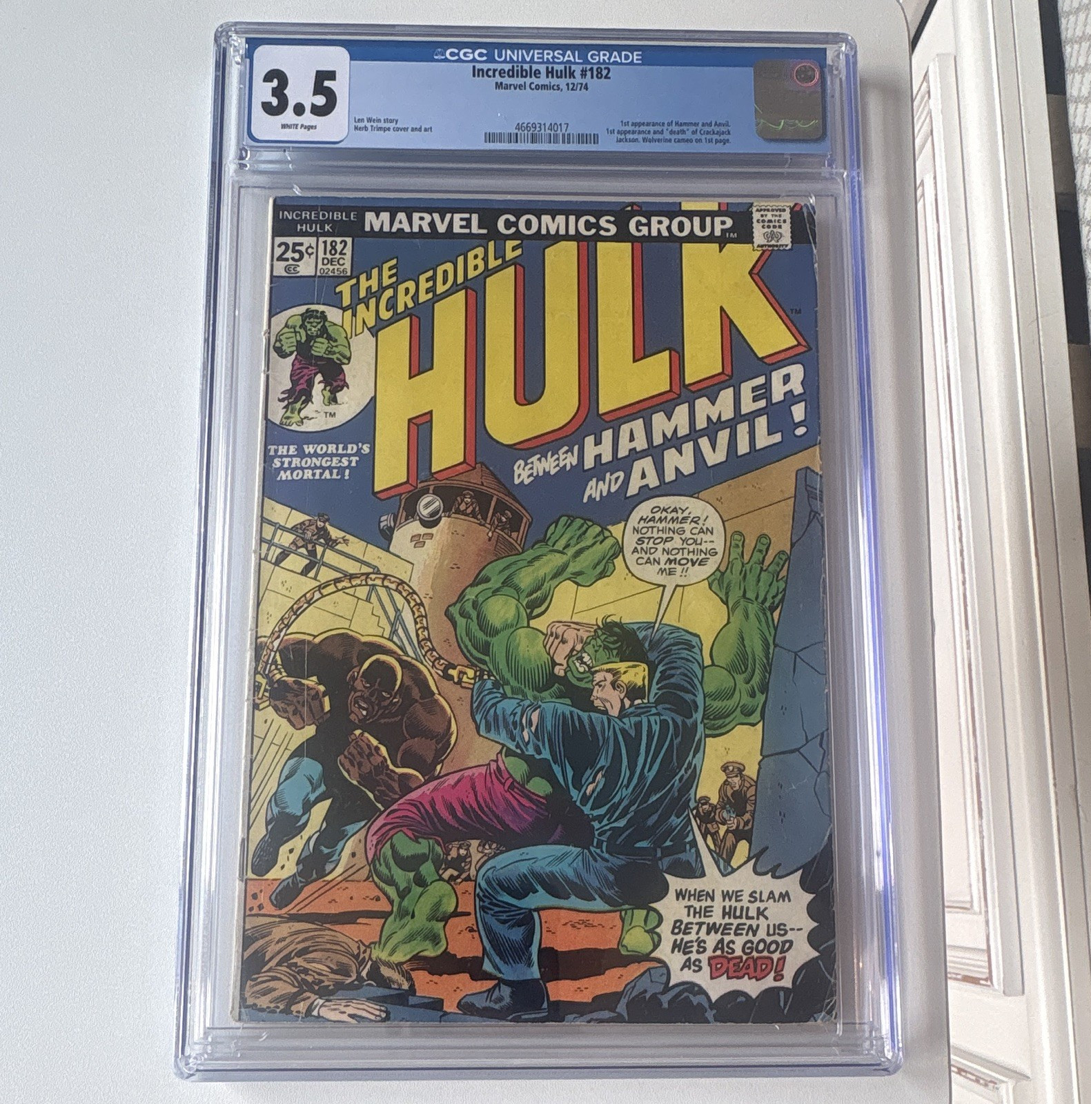 Incredible Hulk #182 Value - GoCollect