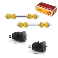 Front Sway Bar Link & Front Lower Ball Joint Kit for 71-73 Buick Centurion 4 PCS