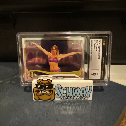 Charlotte #5 2014 Topps Chrome WWE NXT Prospects card