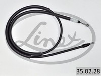 Handbremsseil Seilzug Rechts FÜR Nissan Primastar BUS (X83) - Linex 35.02.28