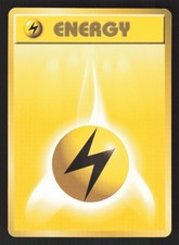 Lightning Energy Japanese Pokemon Base Set