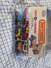 1976 Matchbox Lesney  Keep On Trucking Carry Case 6 Vehicles Included