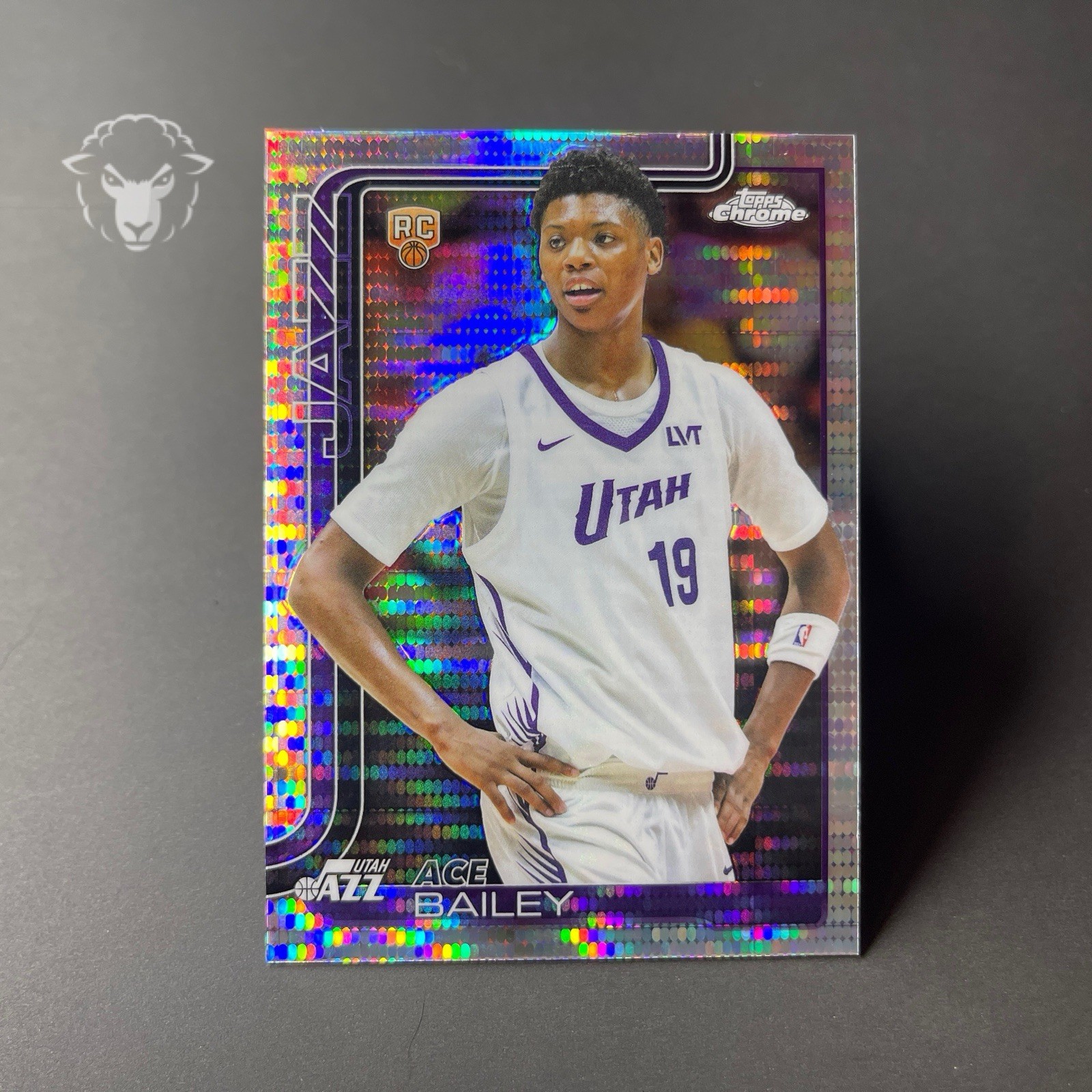 2025-26 Topps Chrome - Ace Bailey #255 Pulsar Refractor (RC)