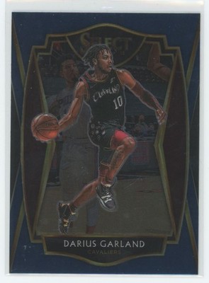 2020-21 Panini Select Blue Darius Garland #161 ST1