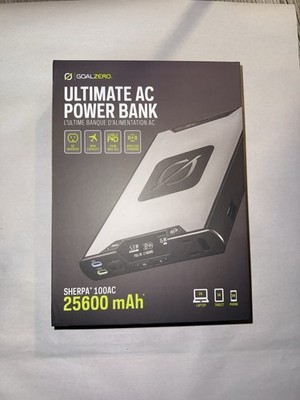 Goal Zero Sherpa 100AC 110V 25600mAh Power Bank - Grey