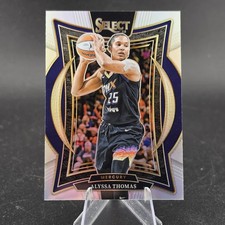 Panini 2025 Select WNBA Concourse Alyssa Thomas Phoenix Mercury #57 Silver Prizm