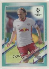 Emil Forsberg Chrome UCL 2020 Aqua Refractor /199 #7