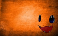 Anime Pokemon Charmander Texture 11x17 Poster