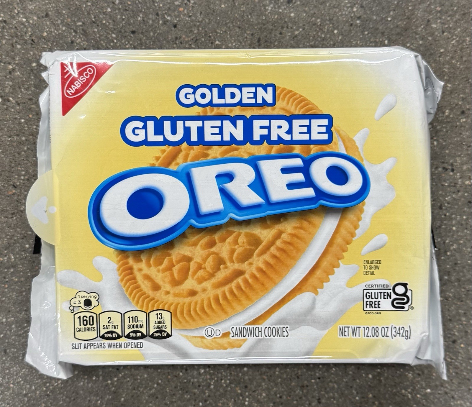 BRAND NEW SEALED NABISCO GOLDEN GLUTEN FREE OREOS 12.08 OZ (342) BUY NOW