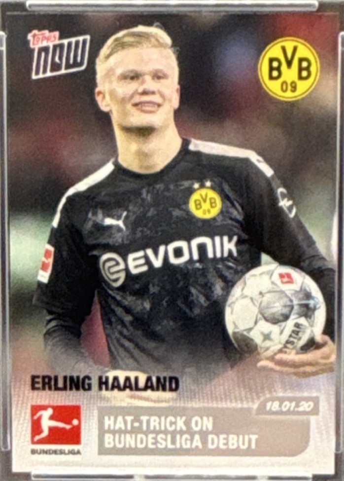 2022-23 Topps Now Uefa Champions League - Erling Haaland #123 for