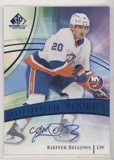 2020-21 Upper Deck SP Game Used Authentic Rookies Blue Kieffer Bellows Auto 0cv