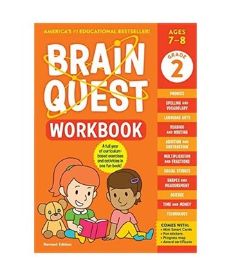 Brain Quest Workbook: 2nd Grade Revised Edition, Workman Publishing