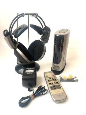 Audio-Technica ATH-DCL3000 Wireless Over-Ear Headphones For Parts Japan