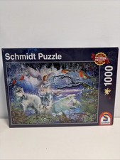 Schmidt Puzzle Wolves In The Winter Forest 1000 Piece Jigsaw 58349 RARE SEALED 