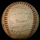1951 Cardinals Team Stan Musial Signed Baseball Autograph Auto PSA/DNA AS01931
