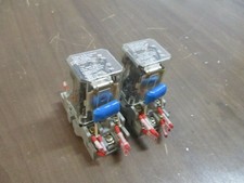 Potter Brumfield Relay KUP-14A15-120 120V w/ Base Lot of 2 Used