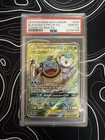 Pokémon Blastoise & Piplup GX Ultra Rare Cosmic Eclipse 215/236 PSA 10 Holo