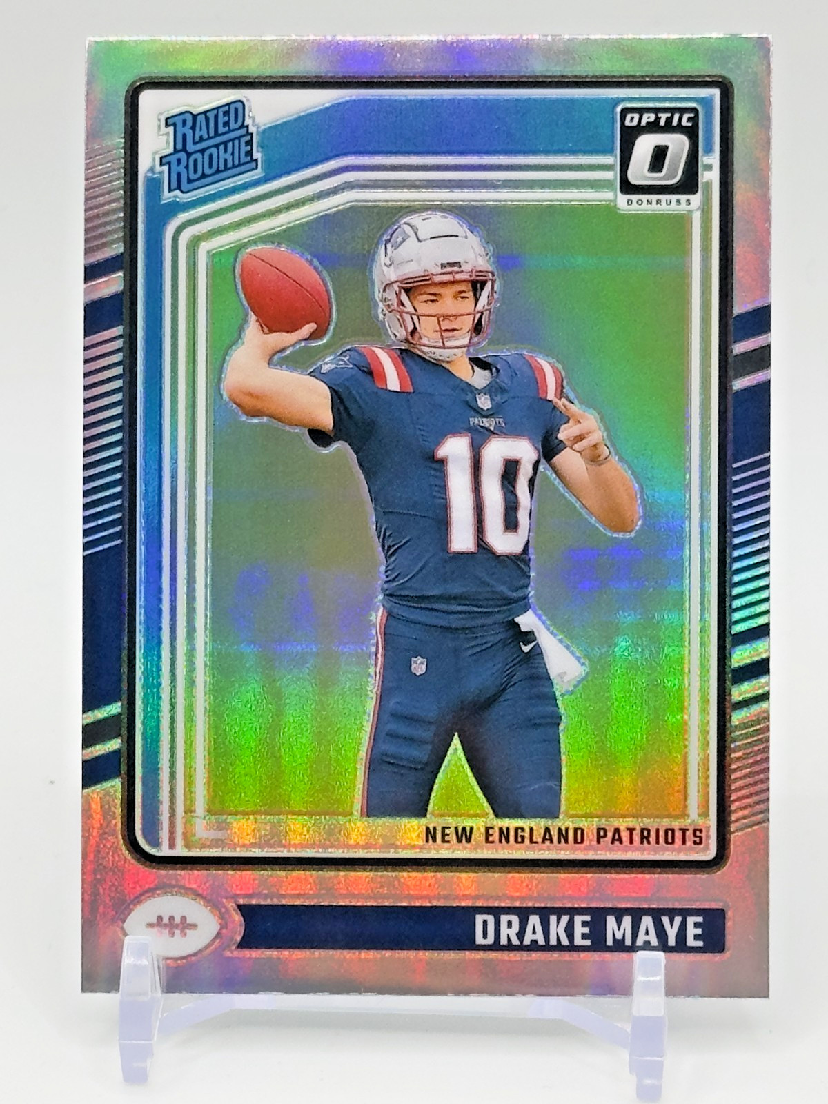 2024 Panini Donruss Optic - Rated Rookie Drake Maye #229 (RC)  patriots