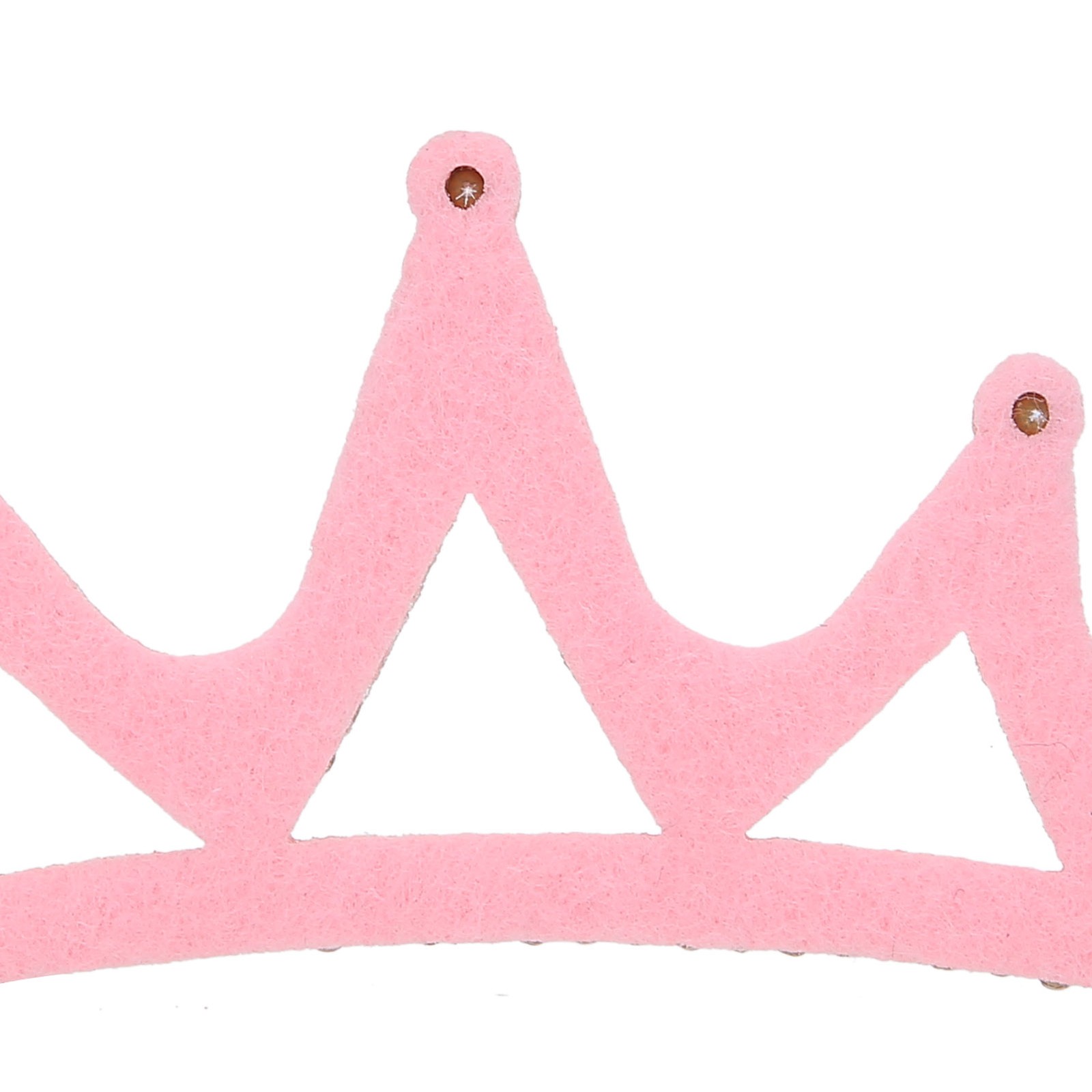 10PCS Cute Crown Shaped Clothes Patches For Party Decoration Easy To Use