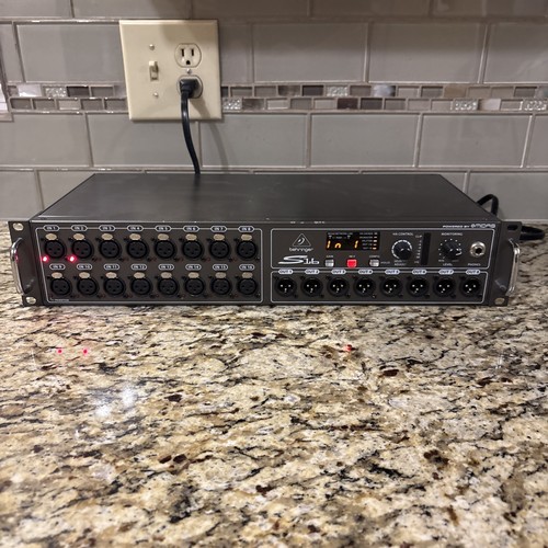 Behringer S16 Digital I/O Stage Box. Funktioniert super