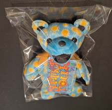 Grateful Dead Liquid Blue Bear Vintage with original tag : Summer Tour