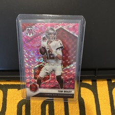 Panini Mosaic Tom Brady #186 Prizm Tampa Bay Buccaneers Football 2021