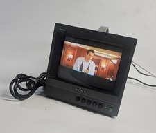 Sony Trinitron PVM-8040 8" CRT Color TV Monitor Retro Gaming Tested WORKING