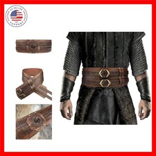 Viking Wide Belt, Medieval Faux Leather Armor Belt, Knight Corset Belt, LARP ...