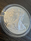 PROOF American Silver Eagle with Case - 1 oz .999 Silver Verified - 2015 - Lot P