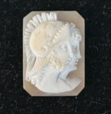 5 loose unmounted cameos Greek Roman gladiators warriors LOT