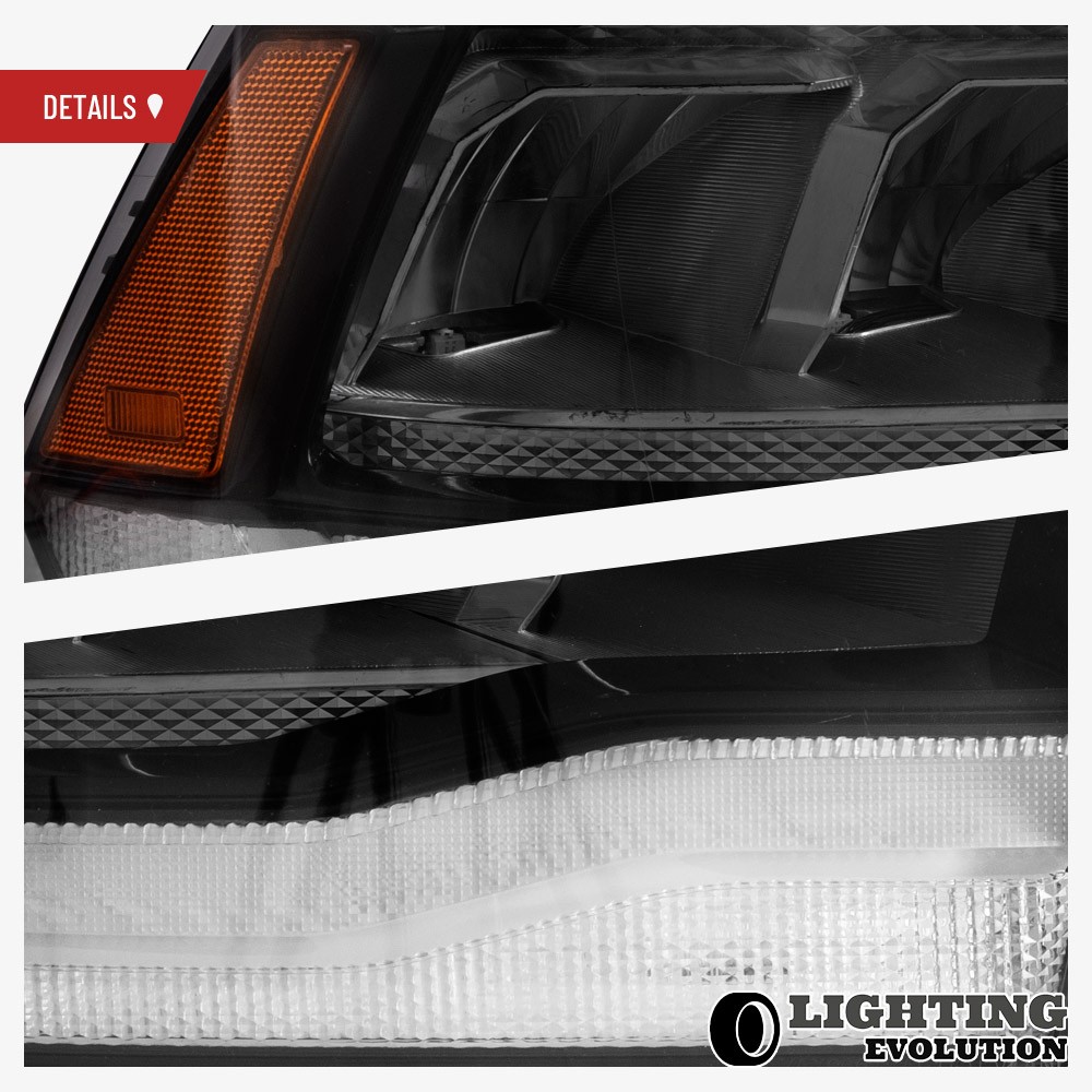 LED Headlights For 2009-2018 Dodge RAM 1500 2500 3500/1500 Classic 2019-2021