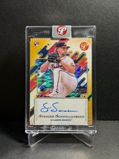 2025 Topps Pristine Spencer Schwellenbach On Card Auto Gold Ref 29/50 RC