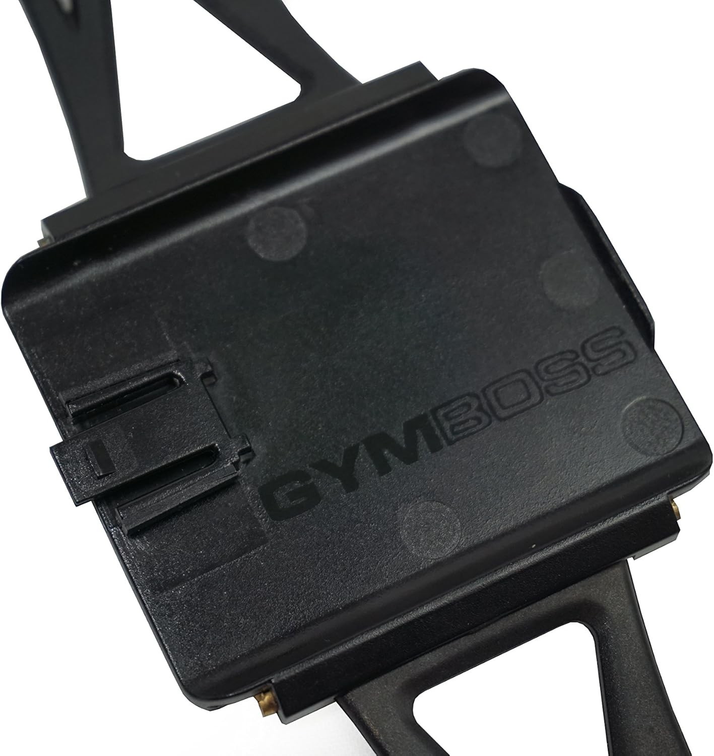 Gymboss Interval Timer and Stopwatch Watch Strap – One Size Fits All, Black 