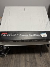 Sunpak VideoPRO-M5 Professional Fluid Head Tripod w/ Carry Case