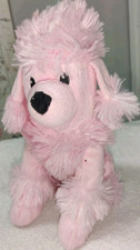 Dan Dee Collector's Choice Pink Poodle Plush Puppy Dog Stuffed Animal 10"