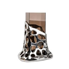 Acrylic Vase Sculptural Decorative Vase Modern for Living Room, Centerpiece