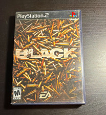 EA BLACK PS2 Shooter, Manual Included, M-Mature NTSC-U/C (2006)