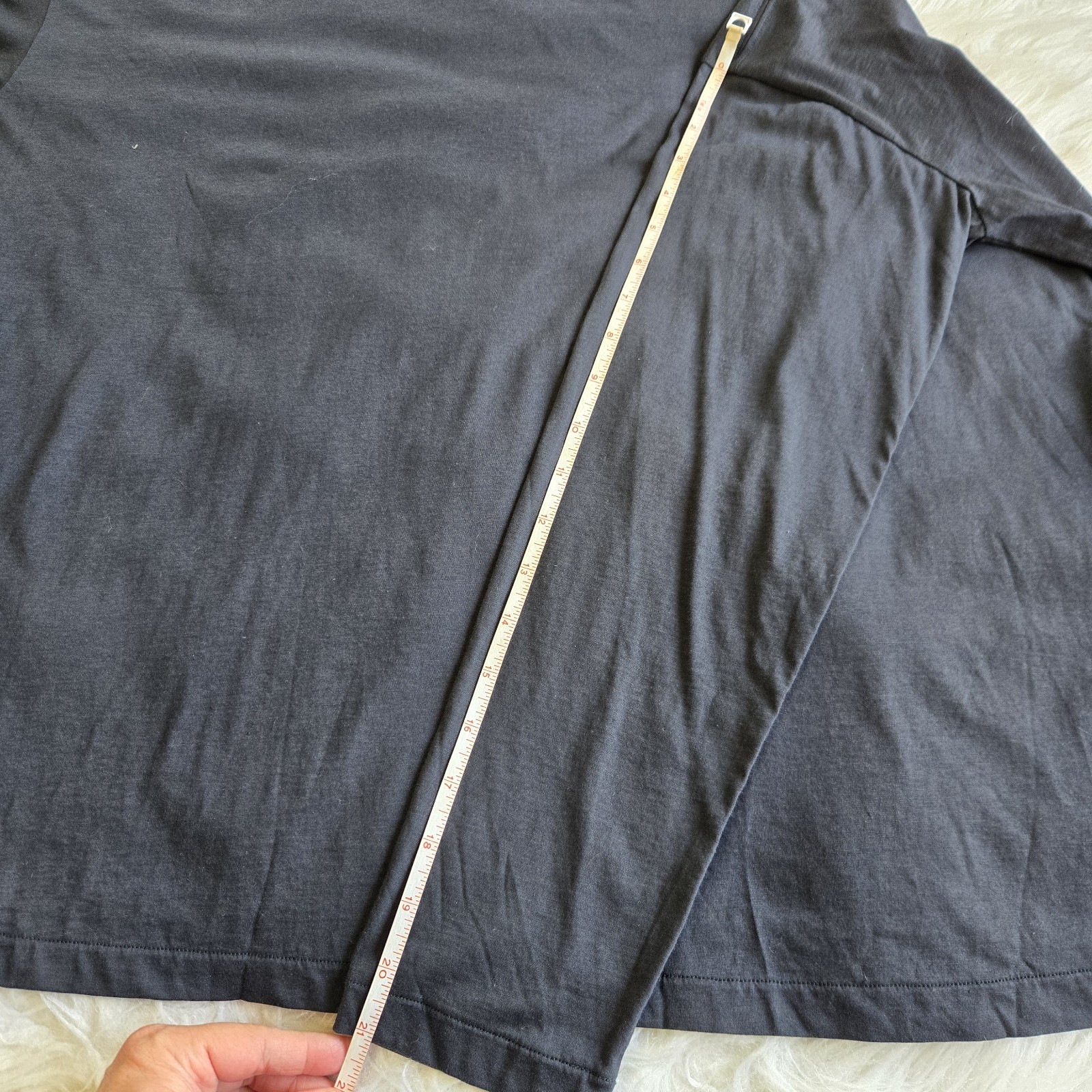 VINCE Essential Elevated Basic Slate Gray T-shirt… - image 11