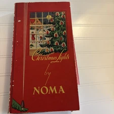 1939 Christmas Lights With Mazda Lamps By NOMA Multicolored - Vintage- Works