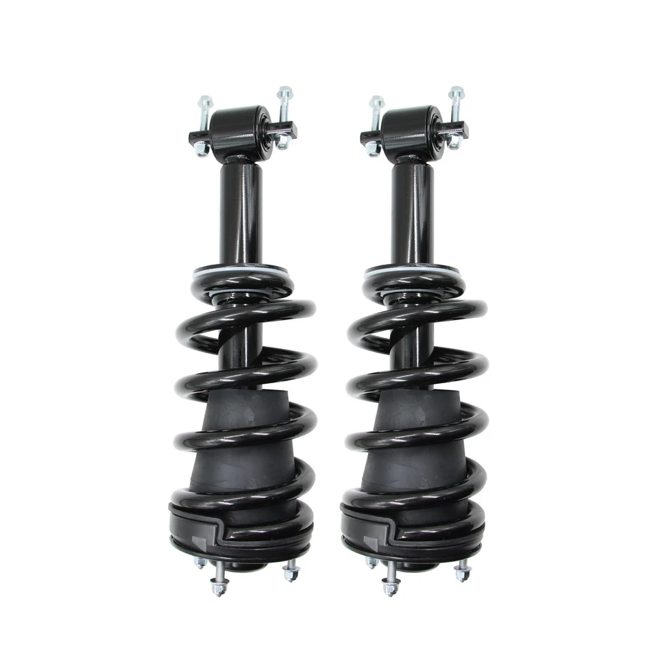 Front Struts w/ Coil Spring for Chevy GMC Silverado Sierra 1500 Tahoe Avalanche Foto 3 de 4