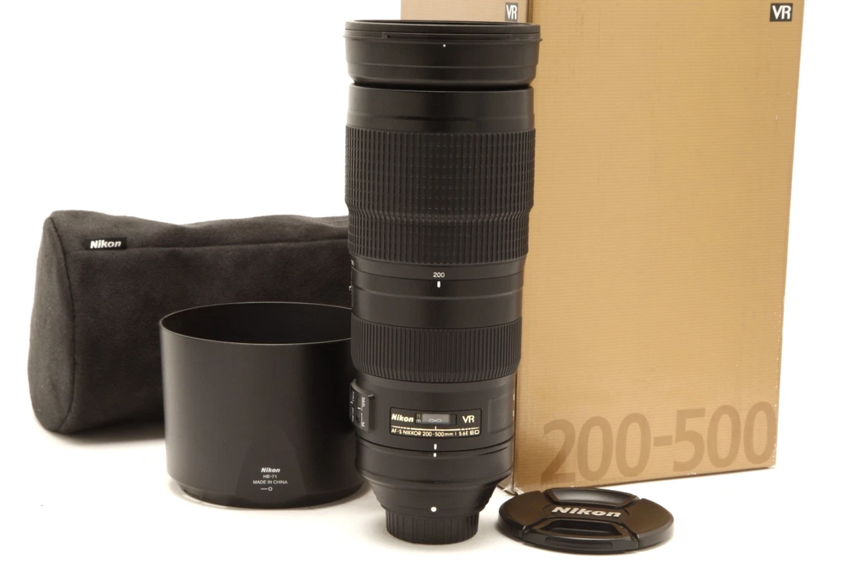 最終値下げ!!（ジャンク品）ニコン200-500mm NIKKOR 望遠レンズ 中古 Nikon ニコン AF-S 200-500mm f/5.6E ED VR