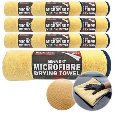 MIKROFASER TROCKENTUCH GROSS MEGA TROCKEN CREME TROCKNEN DIENER DETAILTUCH *5*