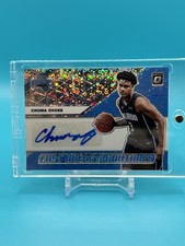 Chuma Okeke 2019-20 Panini Donruss Optic Fast Break Auto Signatures RC Prizm