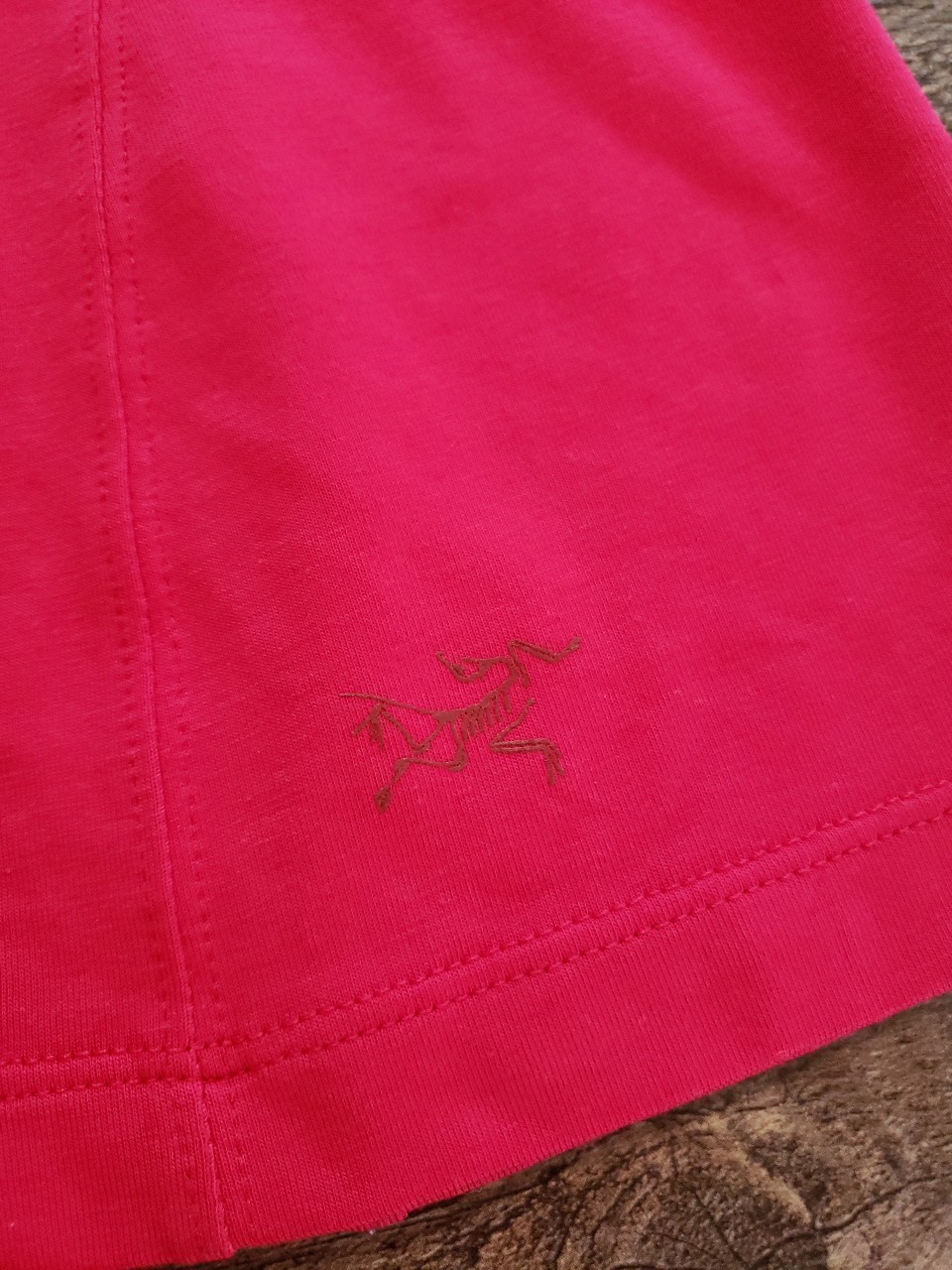 ARC'TERYX Arcteryx Polo Donna Relaxed Fit Coupè Ampia Taglia S P Rosa Magenta (B
