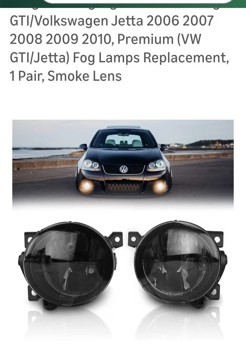 Luces Antiniebla Para Volkswagen Passat B6 2006-2011 - Par O Unidad Izquierda/derecha, 12V, Plástico